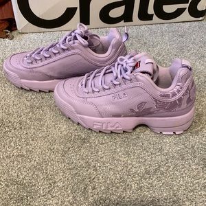 Lavender fila disruptors